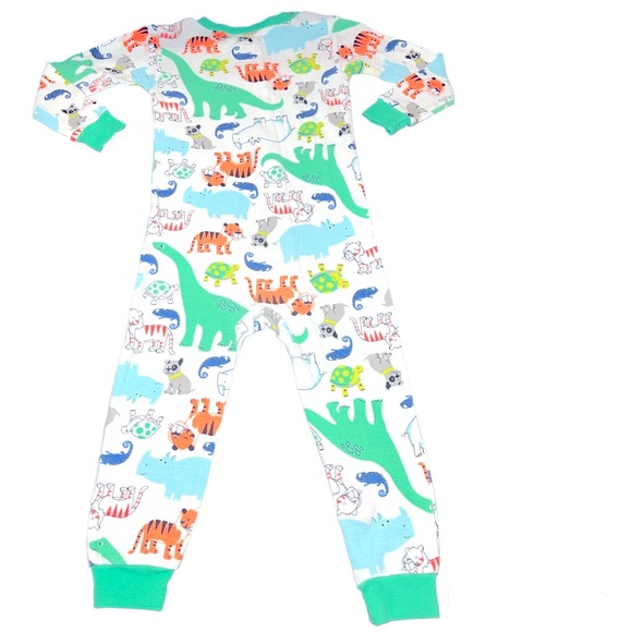 Carter’s Baby Boy Long Sleeved Zipper Onesie - Size 24 months - Picture 2 of 3